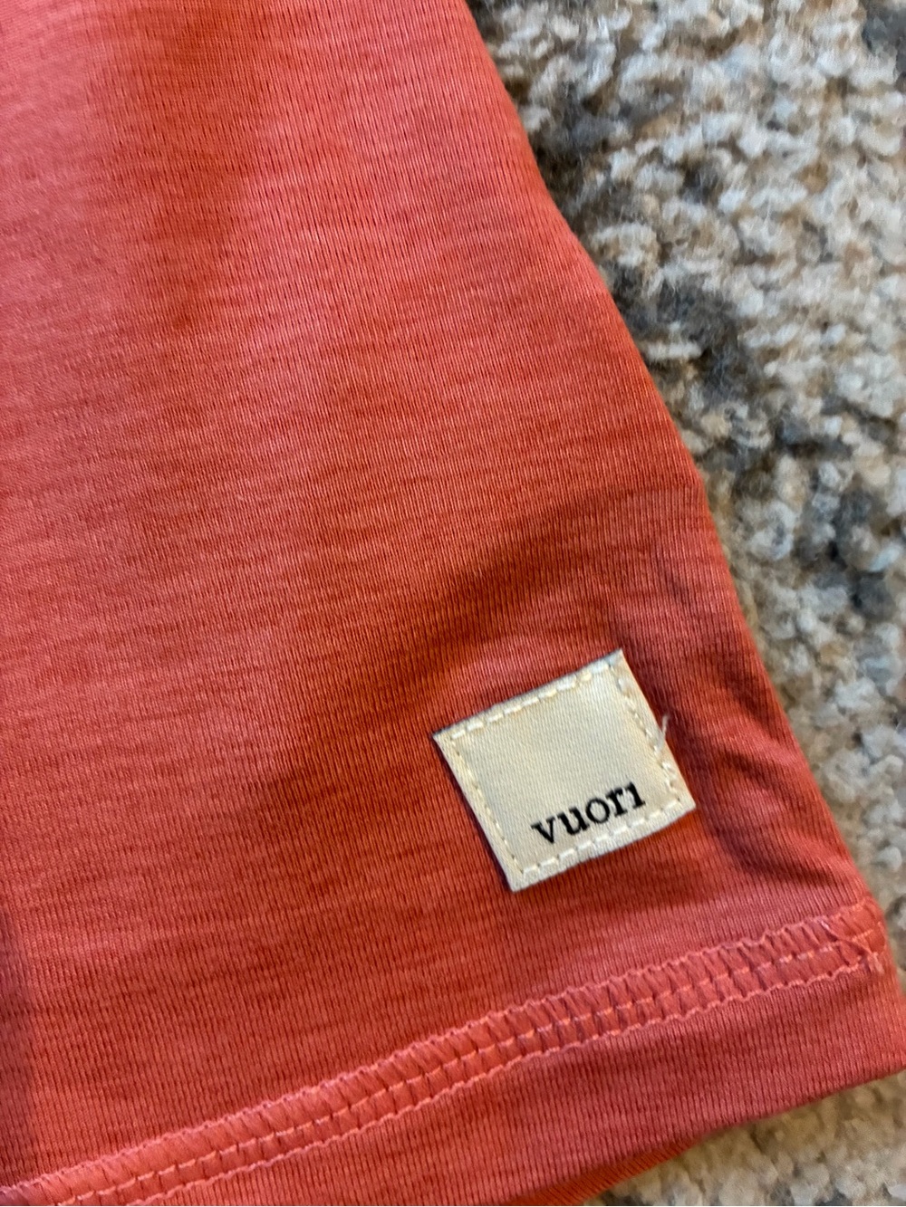 Vuori Rusted Red Racerback Tank Top - Picture 3 of 4